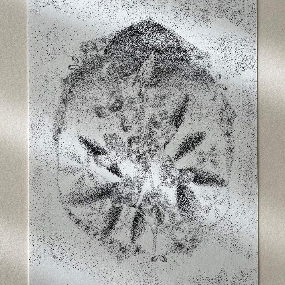 Mellow Summer Nights. Micron pen.